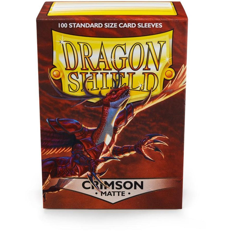 Dragon Shields: Matte Crimson (100)