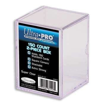 Ultra-Pro: 2-Piece Plastic Box (150)