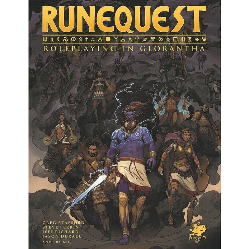 RuneQuest: Roleplaying in Glorantha Core Rulebook