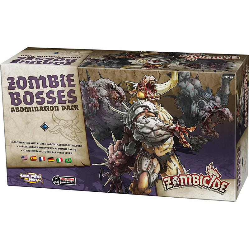 Zombicide Black Plague: Zombie Bosses Abomination Pack (OOP)