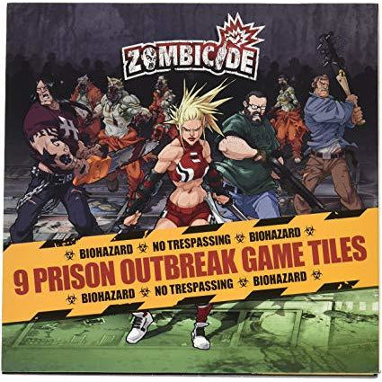 Zombicide: Prison Outbreak Tile Pack (9 Double Sided)