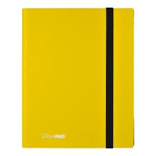 9-Pocket Eclipse PRO-Binder - Lemon Yellow