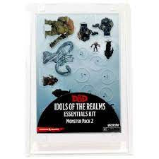 Dungeons & Dragons Idols of the Realms: Essentials Kit 2D Miniatures - Monster Pack 2