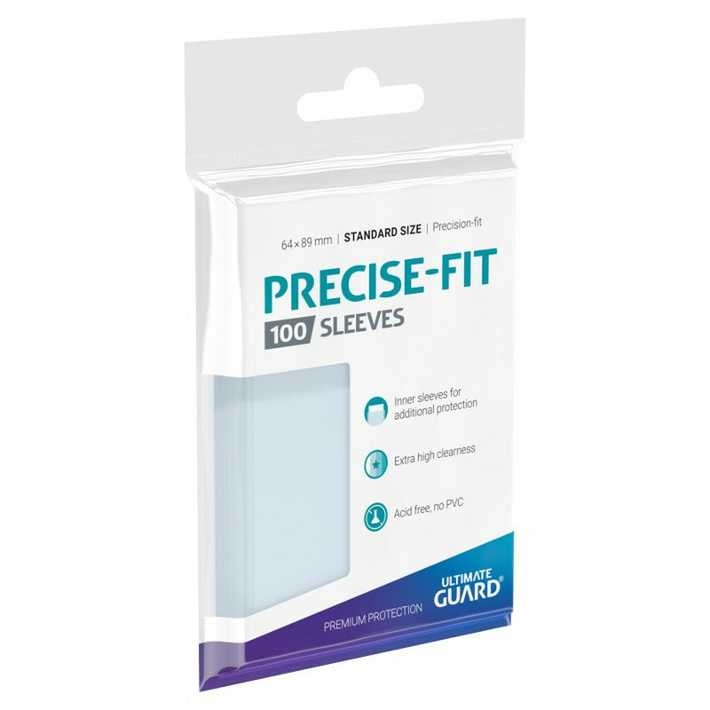 Ultra Guard Precise-Fit Clear Sleeves (100)