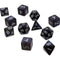 Eclipse: Poly 11 Dice Set- Jet Black