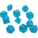 Eclipse: Poly 11 Dice Set- Sky Blue