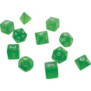 Eclipse: Poly 11 Dice Set- Lime Green