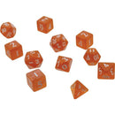 Eclipse: Poly 11 Dice Set- Pumpkin Orange