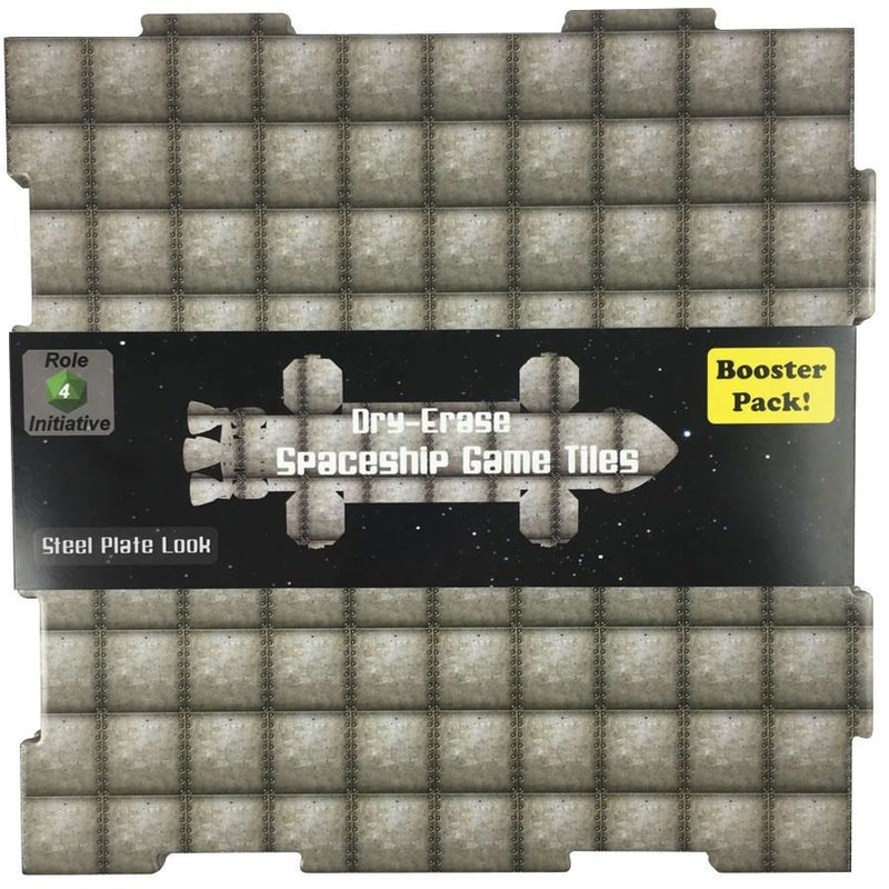 Dry-Erase Dungeon Tile Booster Pack - Steel Plate