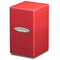 Red Satin Tower Deck Box