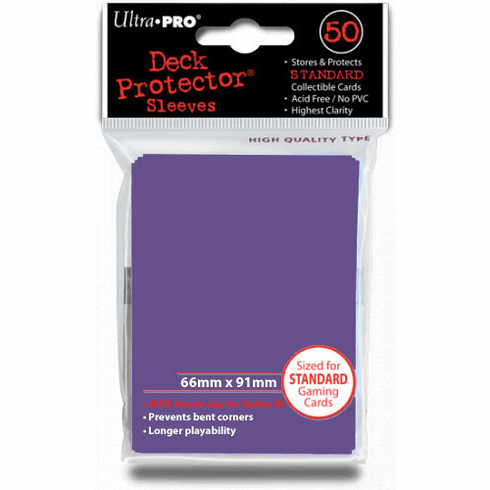 Card Sleeves (50): Pro-Gloss Purple