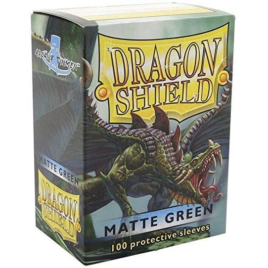 Dragon Shields: Green Matte (100) (OOP)