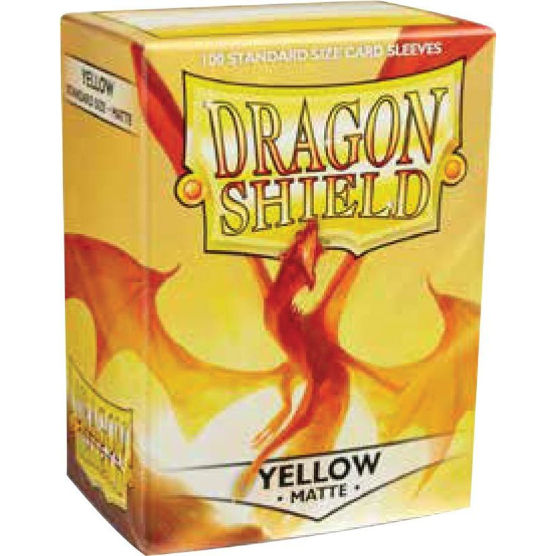 Dragon Shields: Matte Yellow (100)