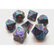 7 Piece DnD RPG Metal Dice Set: Knights of the Round Table - Spectral