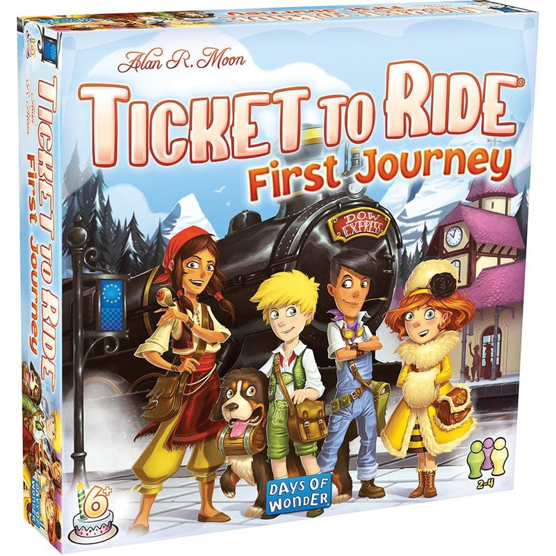Ticket to Ride First Journey (Euro Map)
