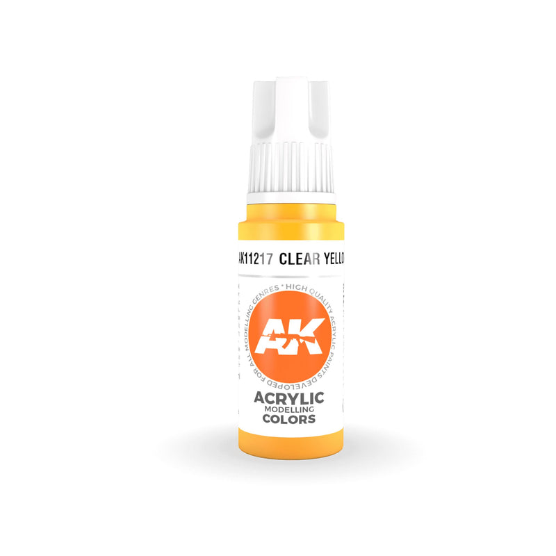 AK-Interactive: Clear Yellow (17ml)