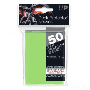 Card Sleeves Pro-Gloss Lime Green (50)