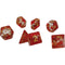 RPG Dice Set (7): Maple Leaf