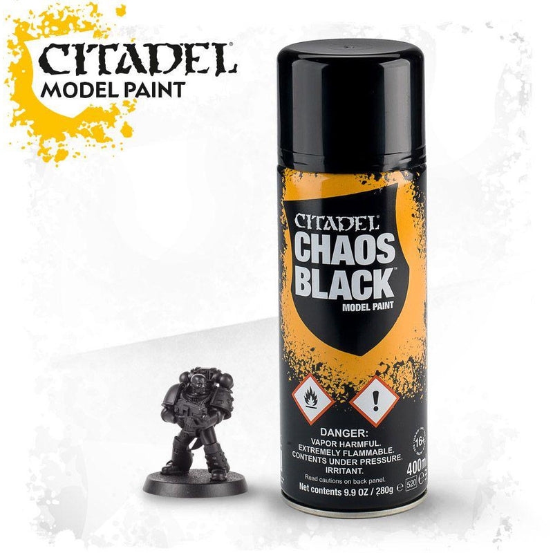 Citadel Chaos Black Spray Primer