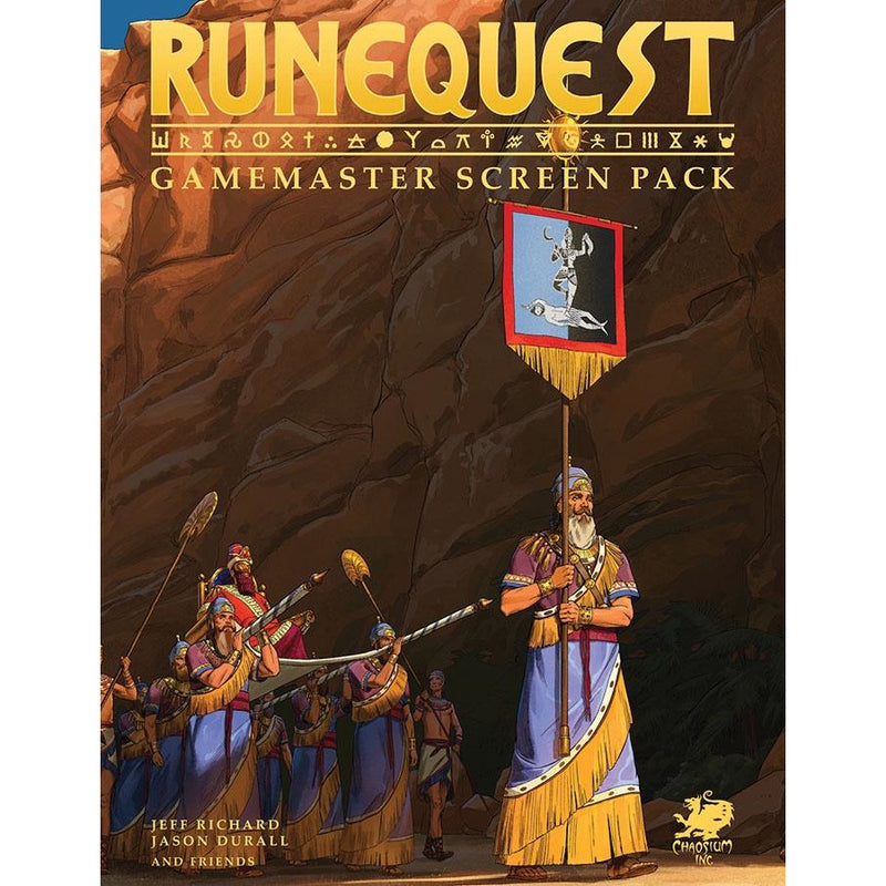 RuneQuest RPG: Gamemaster Screen Pack