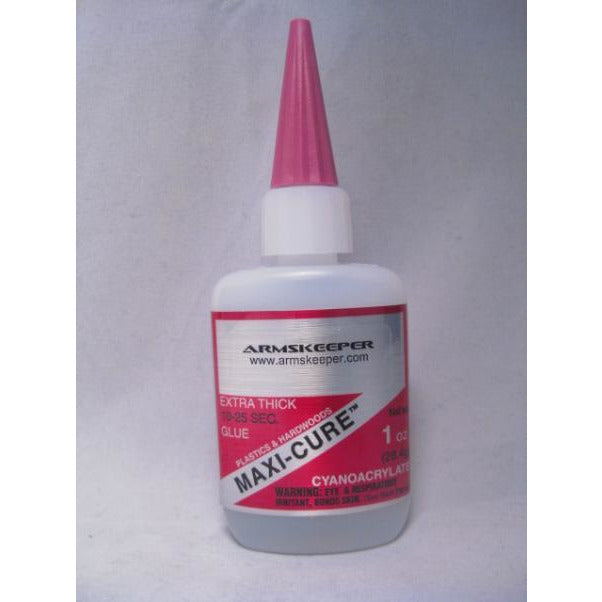 ArmsKeeper Glues: Maxi-Cure Extra Thick (1 oz.)