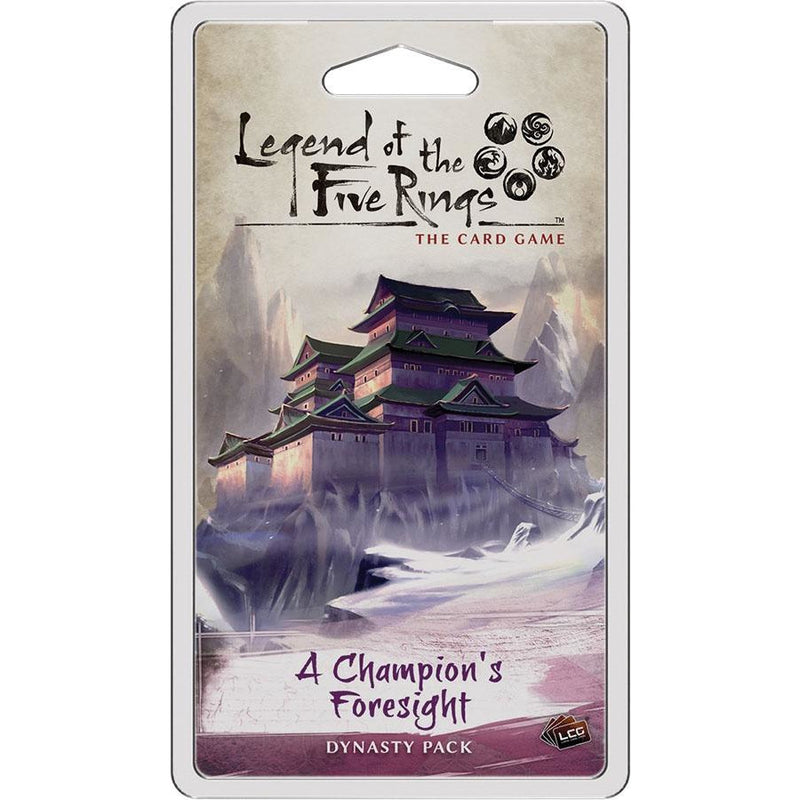 Legend of the Five Rings LCG: A Champion`s Foresight Dynasty Pack ***