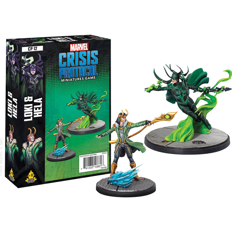 Marvel Crisis Protocol: Loki and Hela Character Pack***