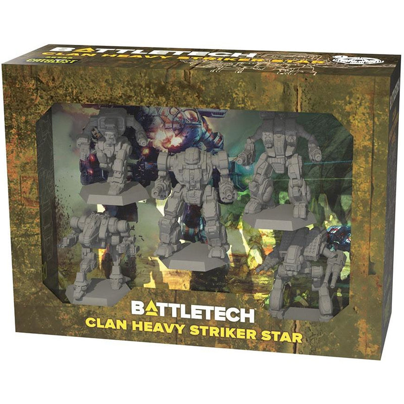 BattleTech: Miniature Force Pack - Clan Heavy Striker Star