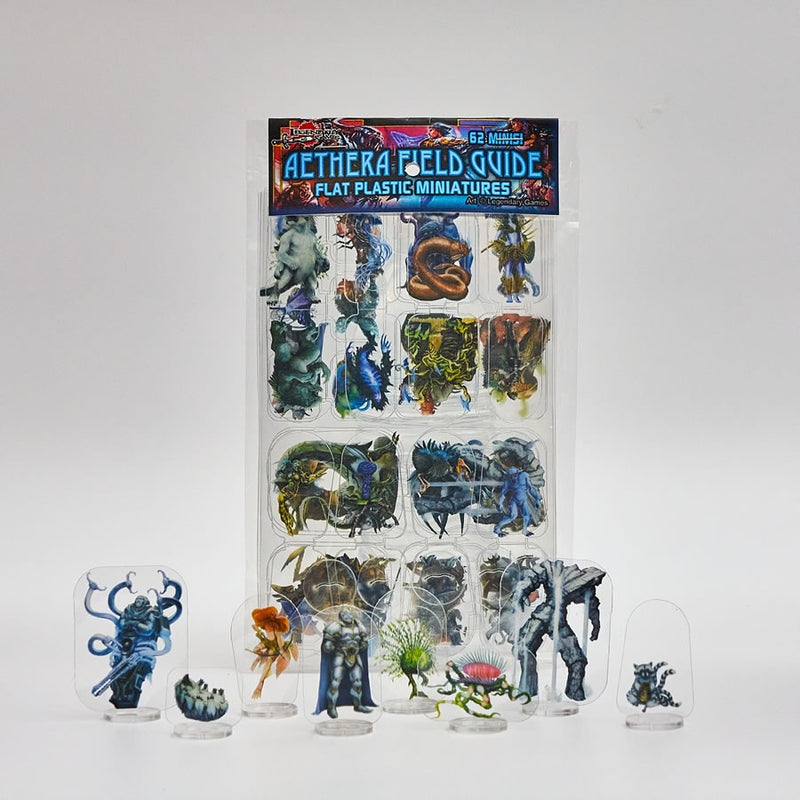 Flat Plastic Miniatures: Legendary Games - Aethera Field Guide (62pc)