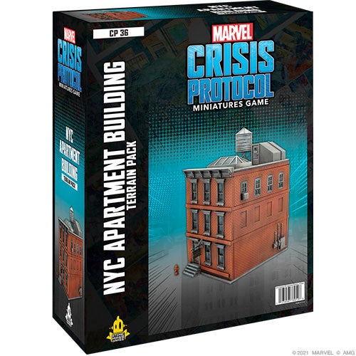 Marvel Crisis Protocol: NYC Apartment Building Terrain ***