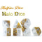 Halfsies Dice: Halo (7 Polyhedral Dice Set)