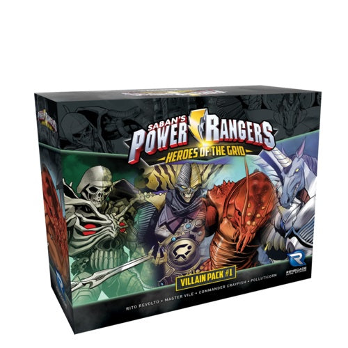 Power Rangers: Heroes of the Grid Villian Pack