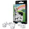 Llama Dice Set: Bright - White & Black (7)