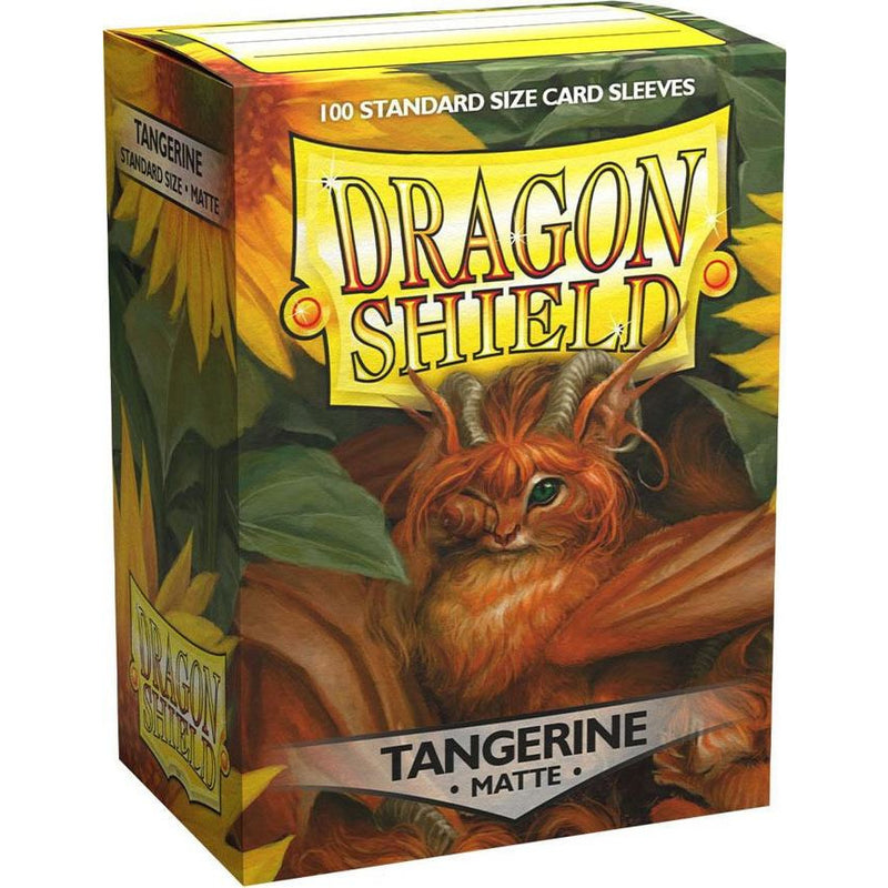 Dragon Shields: Tangerine Matte (100)