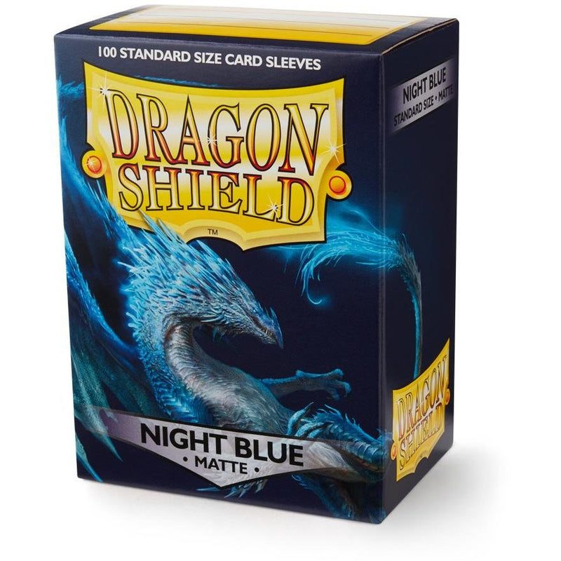 Dragon Shields: Night Blue Matte (100)