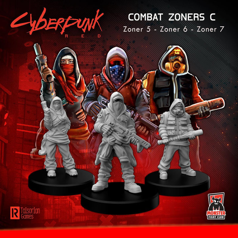 Cyberpunk Red RPG: Combat Zoners C