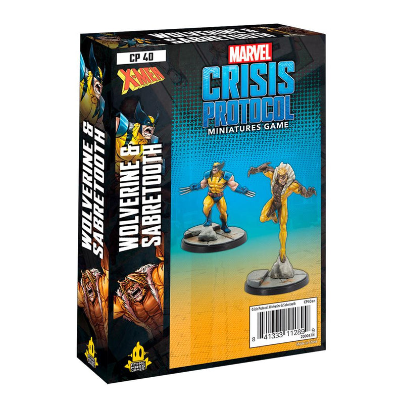 Marvel Crisis Protocol: Wolverine and Sabertooth***