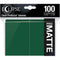 Eclipse Matte Standard Sleeves: Forest Green (100)