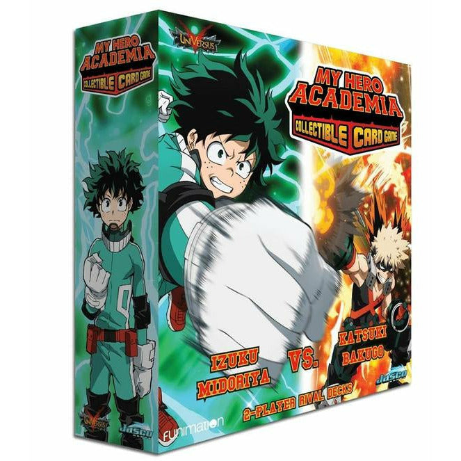 My Hero academia Izuku vs Katsuki 2-player rival deck