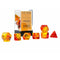 Gemini: Poly Red-Yellow/Gold Luminary 7-Die Set